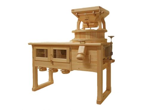 El molí de pedra natural